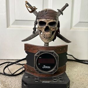 Disney Pirates of the Caribbean Alarm Clock Radio